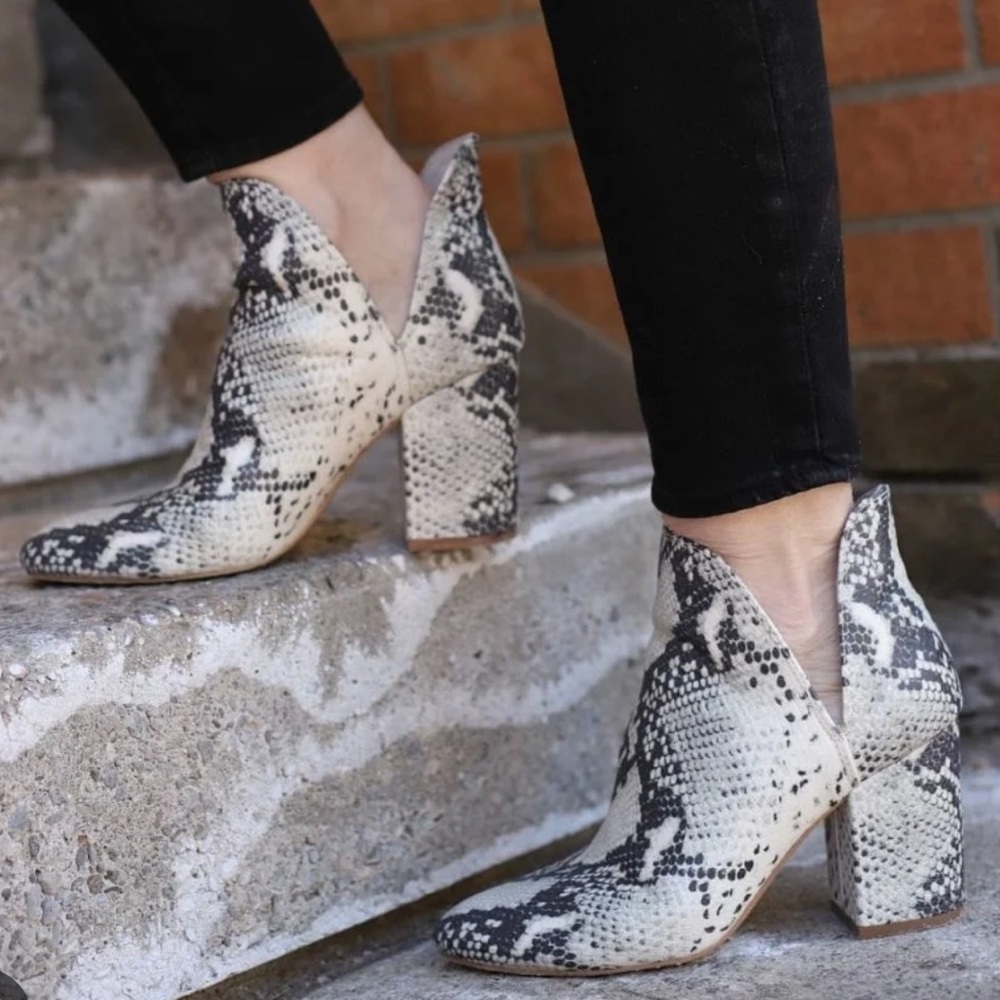 Forrest, STEVE MADDEN, snake bootie!!